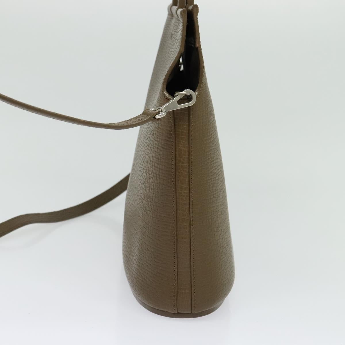 Loewe Vintage Handbag Leather, KHAKI, LEATHER, Handbag