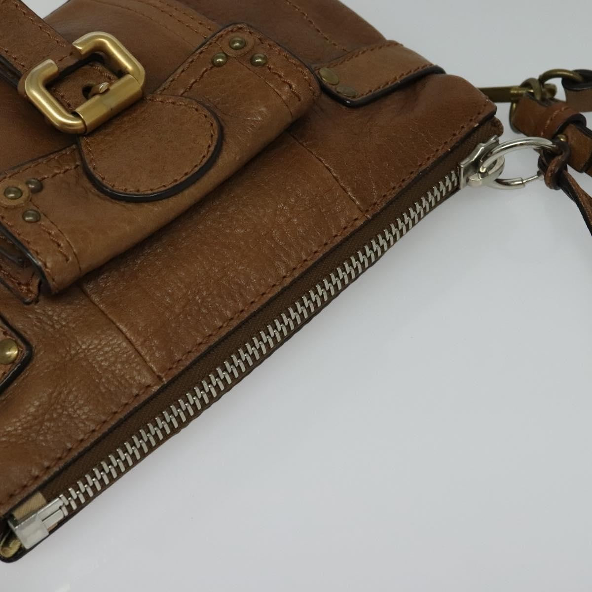 Chloe Vintage Tote bag Leather, BROWN, LEATHER, Shoulder bag