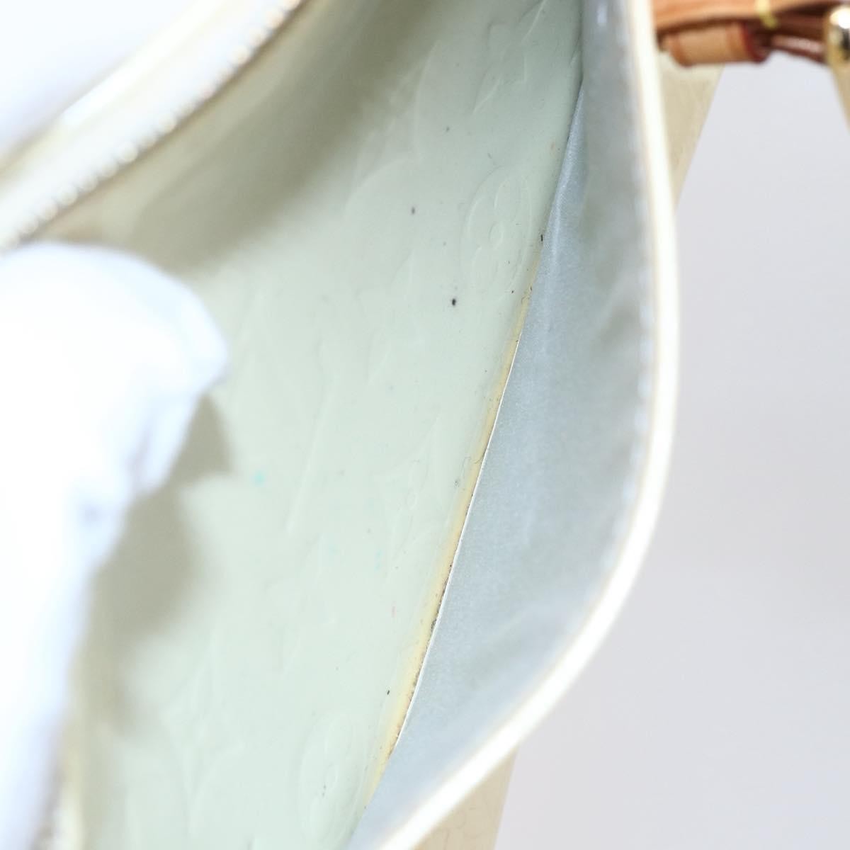 Louis Vuitton Rosewood Avenue Handbag Monogram Vernis, BEIGE, PATENT_LEATHER, Handbag