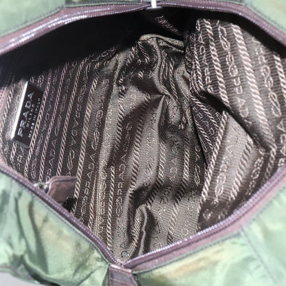 Prada Vintage Handbag Tessuto, KHAKI, NYLON, Handbag