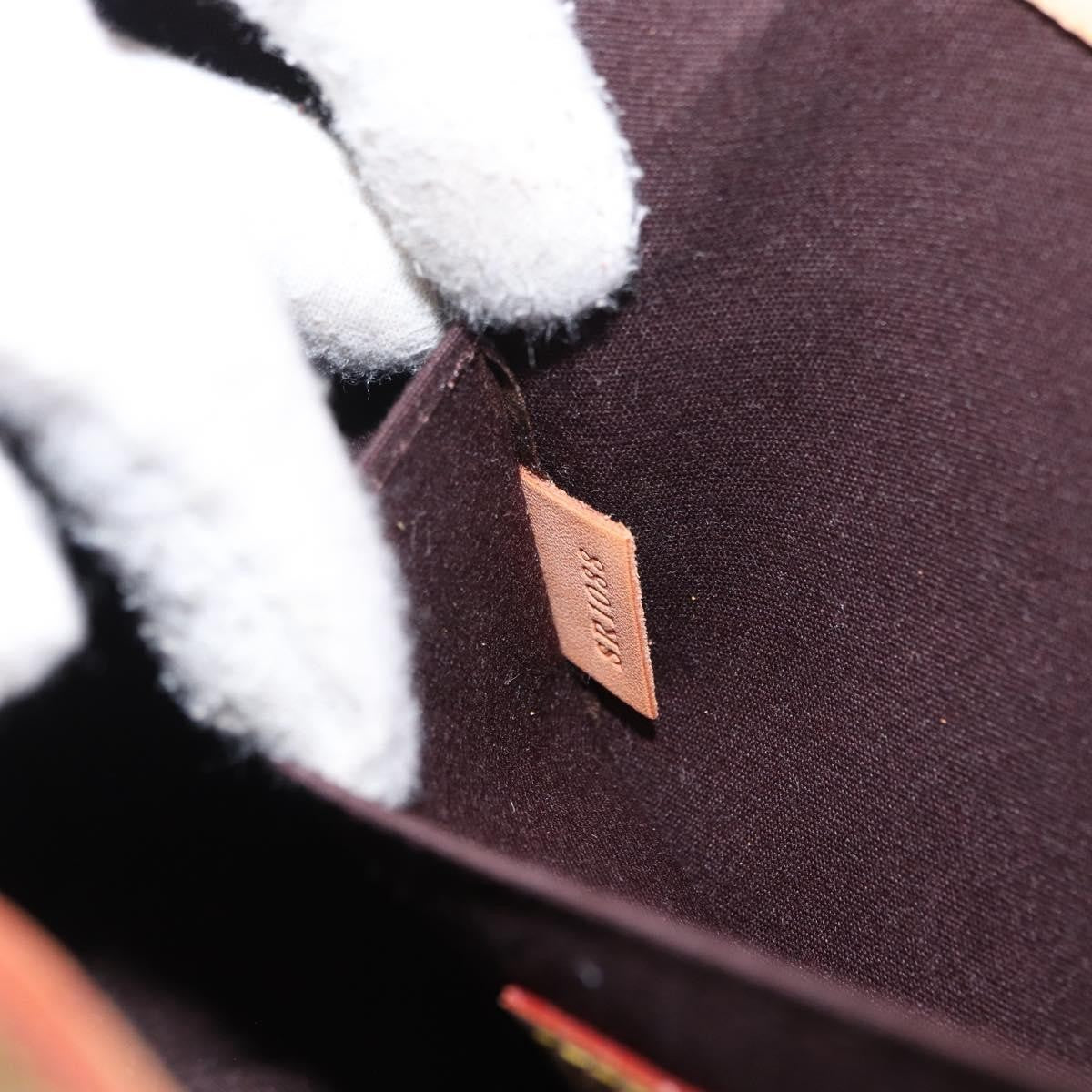 Louis Vuitton Roxbury Drive Handbag Monogram Vernis, BURGUNDY, PATENT_LEATHER, Handbag