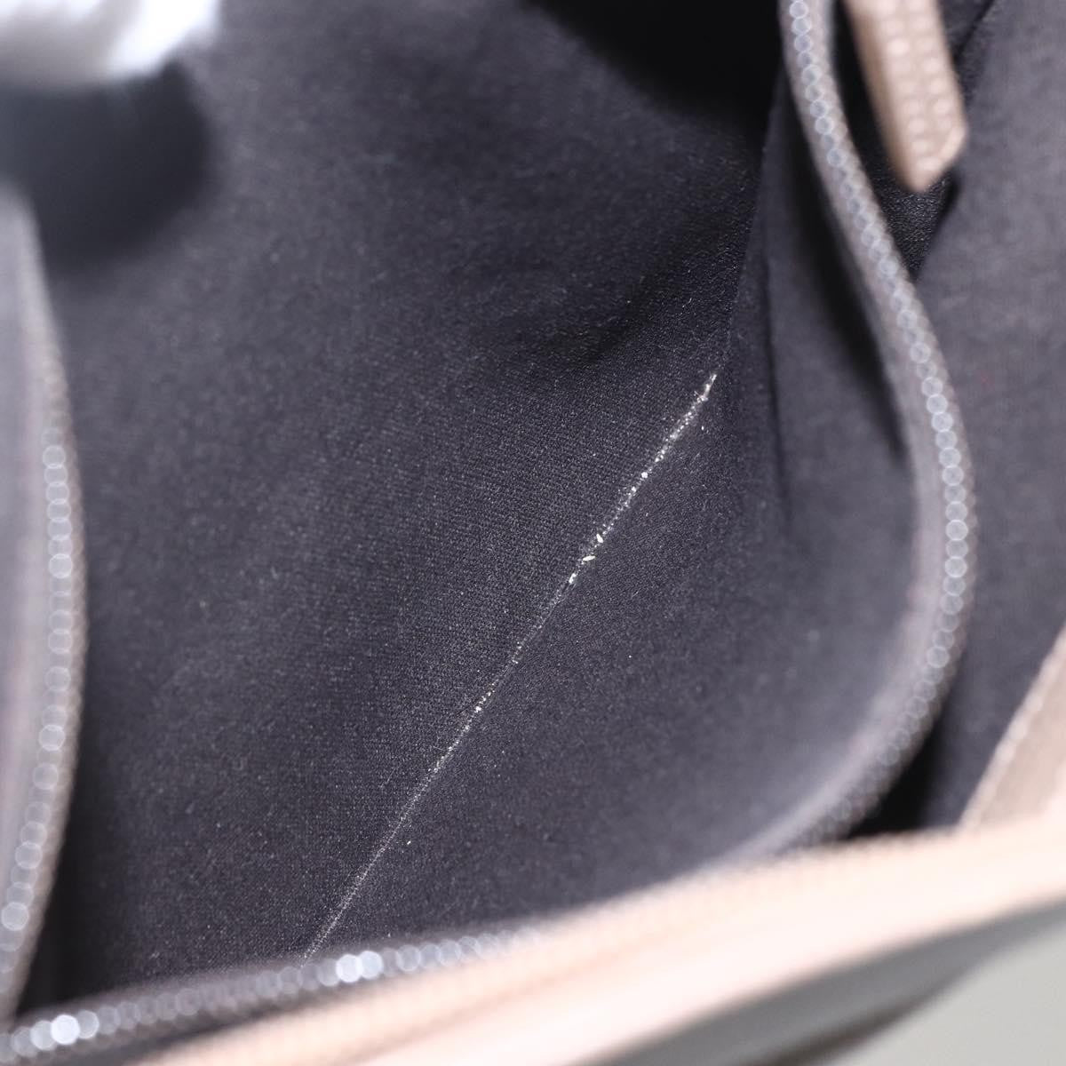 Salvatore Ferragamo Gancini Shoulder Bag Leather, BEIGE, LEATHER, Shoulder bag