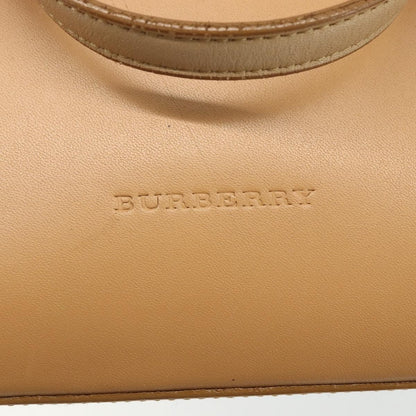 Burberry Vintage Handbag Leather, BEIGE, LEATHER, Handbag