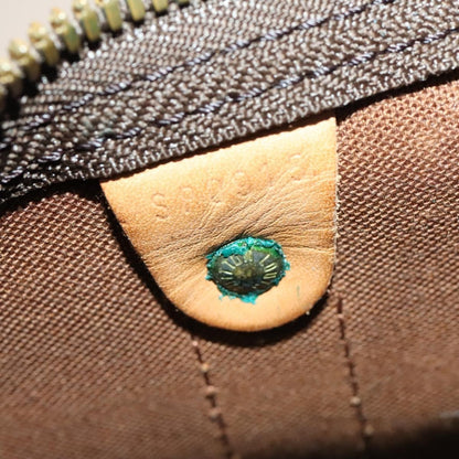 Louis Vuitton Keepall Bag Monogram Canvas, BROWN, CANVAS, Travel bag