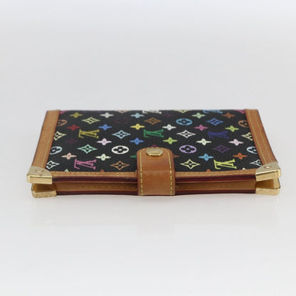Louis Vuitton Agenda Cover Canvas Multicolor, BLACK, CANVAS, Wallets