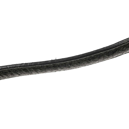 Gucci Vintage Curved Hobo GG Canvas with Leather, BLACK, CANVAS, Shoulder bag