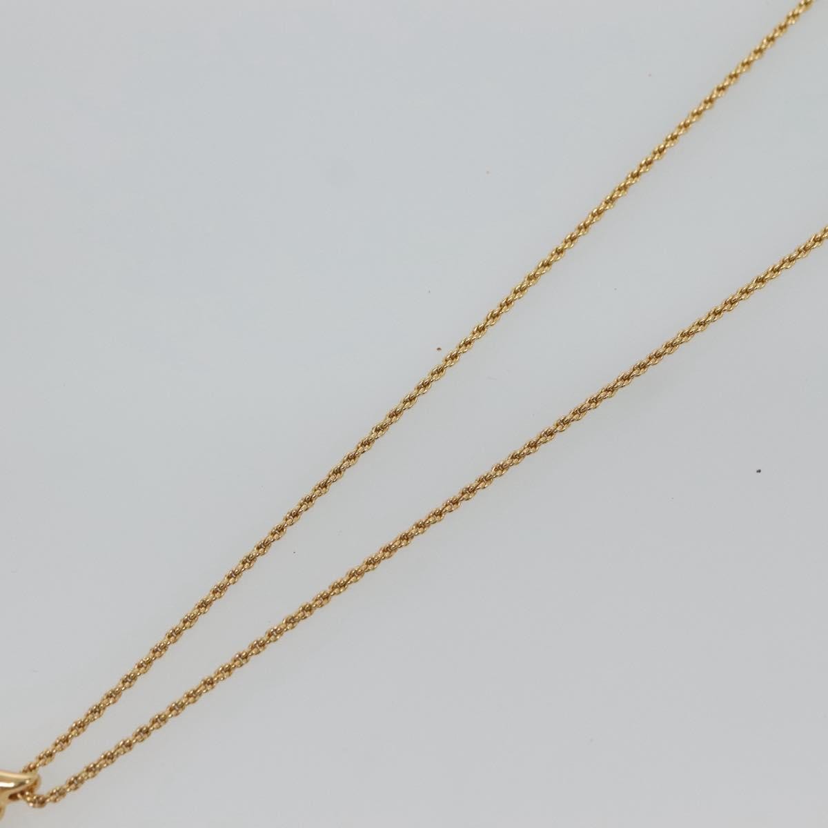 Christian Dior CD Logo necklace Metal, GOLD, METAL, Necklace