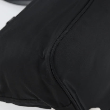 Prada Vintage Zip Tote Tessuto, BLACK, NYLON, Tote bag