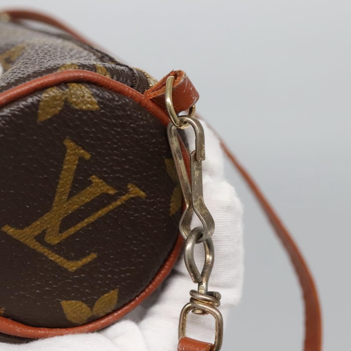 Louis Vuitton Papillon Pochette Monogram Canvas, BROWN, CANVAS, Clutche & pouche
