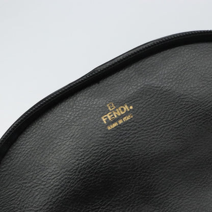 Fendi Vanity Clutch Canvas, BROWN, CANVAS, Clutche & pouche