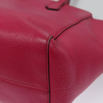 Gucci Swing Tote Leather, PINK, LEATHER, Tote bag