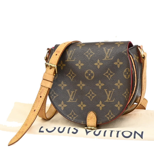 Louis Vuitton Tambourine Handbag Monogram Canvas, BROWN, CANVAS, Shoulder bag