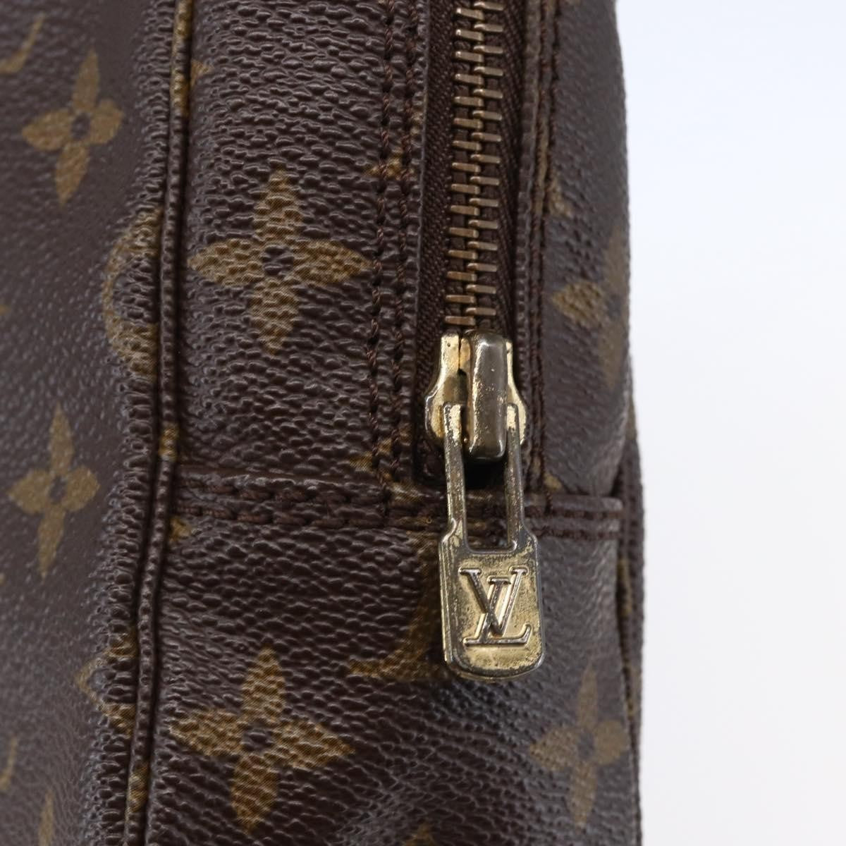 Louis Vuitton Trousse Toilette Monogram Canvas, BROWN, CANVAS, Clutche & pouche