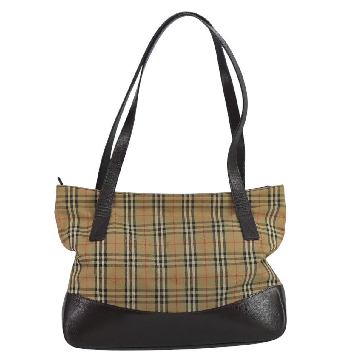 Burberry Nova Check Tote canvas check pattern, BEIGE, CANVAS, Tote bag