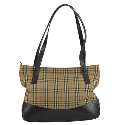 Burberry Nova Check Tote canvas check pattern, BEIGE, CANVAS, Tote bag