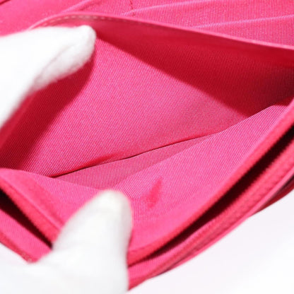 Chanel CC Logo Wallet on Chain Patent, PINK, PATENT_LEATHER, Shoulder bag