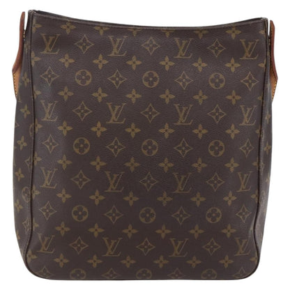Louis Vuitton Looping Handbag Monogram Canvas, BROWN, CANVAS, Shoulder bag