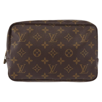 Louis Vuitton Trousse Toiletry Pouch Monogram Canvas, BROWN, CANVAS, Toiletry Case