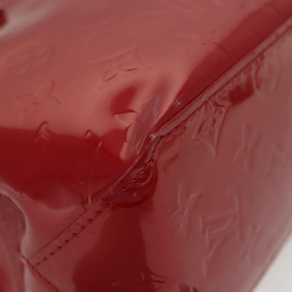Louis Vuitton Reade Handbag Monogram Vernis, RED, PATENT_LEATHER, Handbag