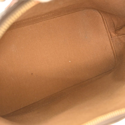 Louis Vuitton Alma Handbag Monogram Canvas, BROWN, CANVAS, Handbag