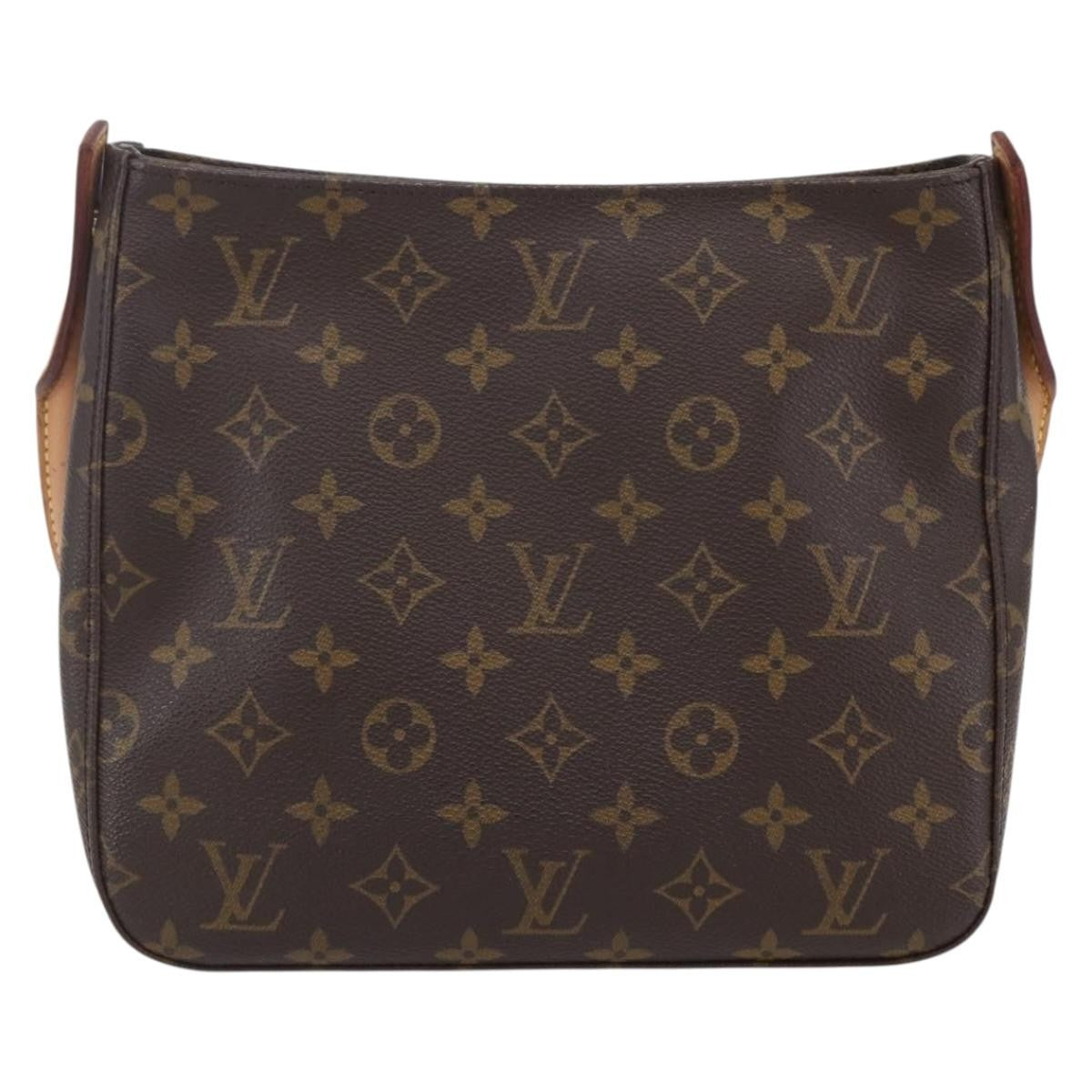 Louis Vuitton Looping Handbag Monogram Canvas, BROWN, CANVAS, Shoulder bag
