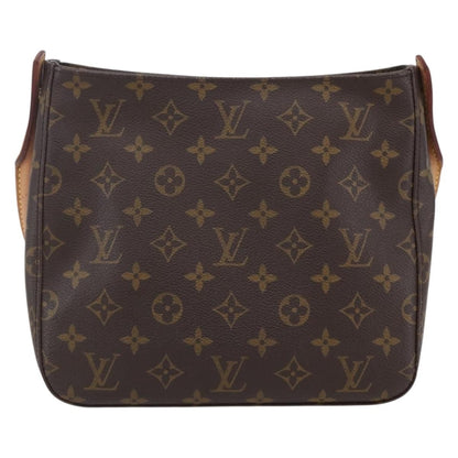 Louis Vuitton Looping Handbag Monogram Canvas, BROWN, CANVAS, Shoulder bag