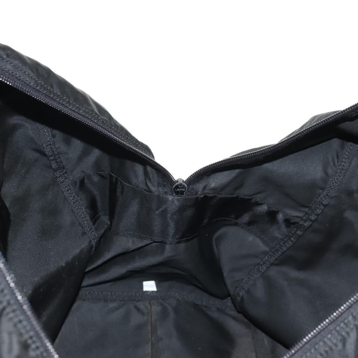 Prada Vintage Boston Bag Nylon, BLACK, NYLON, Travel bag