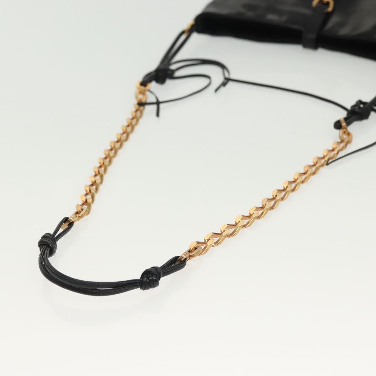 Prada Bow Shoulder Bag Vernice Saffiano Leather, BLACK, LEATHER, Shoulder bag