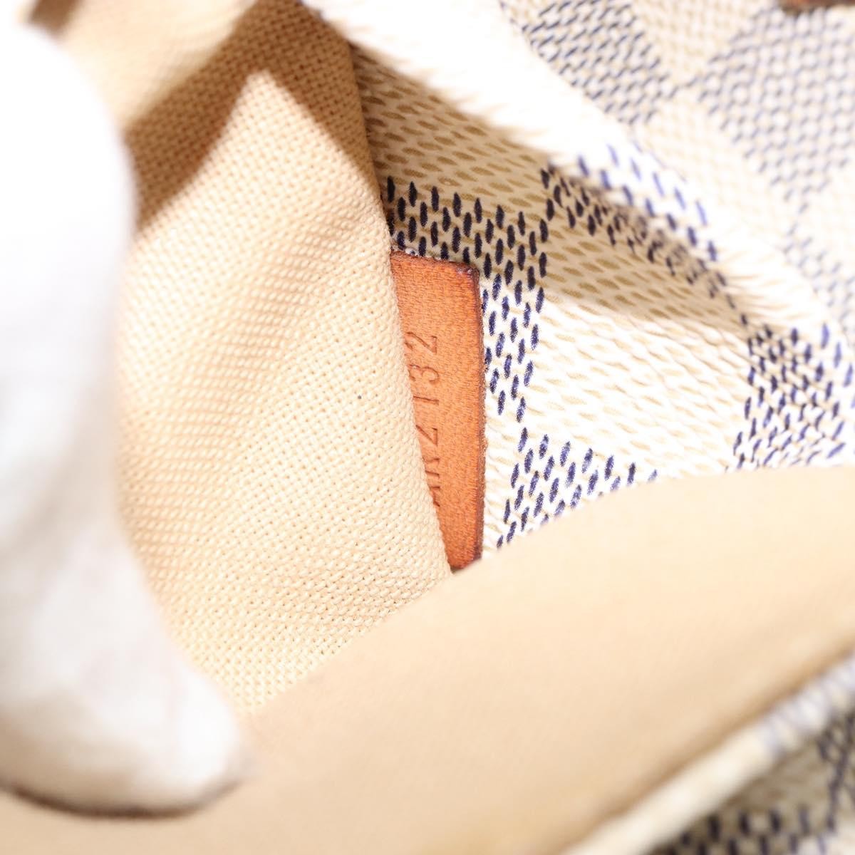 Louis Vuitton Totally Handbag Damier, WHITE, CANVAS, Tote bag