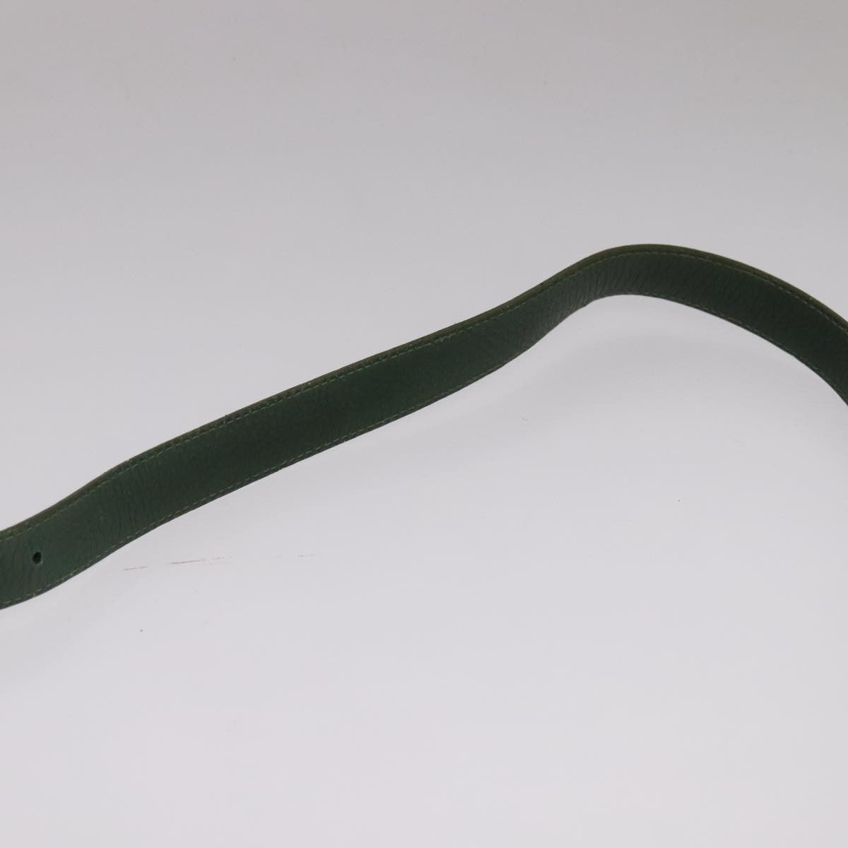 Burberry Vintage Shoulder Bag Leather, GREEN, LEATHER, Shoulder bag