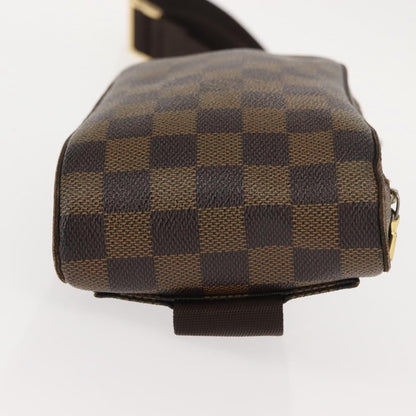 Louis Vuitton Geronimos Waist Bag Damier, BROWN, CANVAS, Shoulder bag