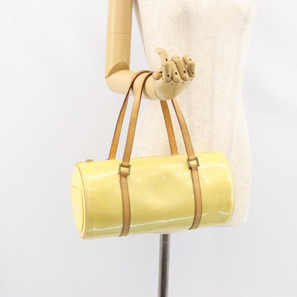Louis Vuitton Bedford Handbag Monogram Vernis, BEIGE, PATENT_LEATHER, Handbag