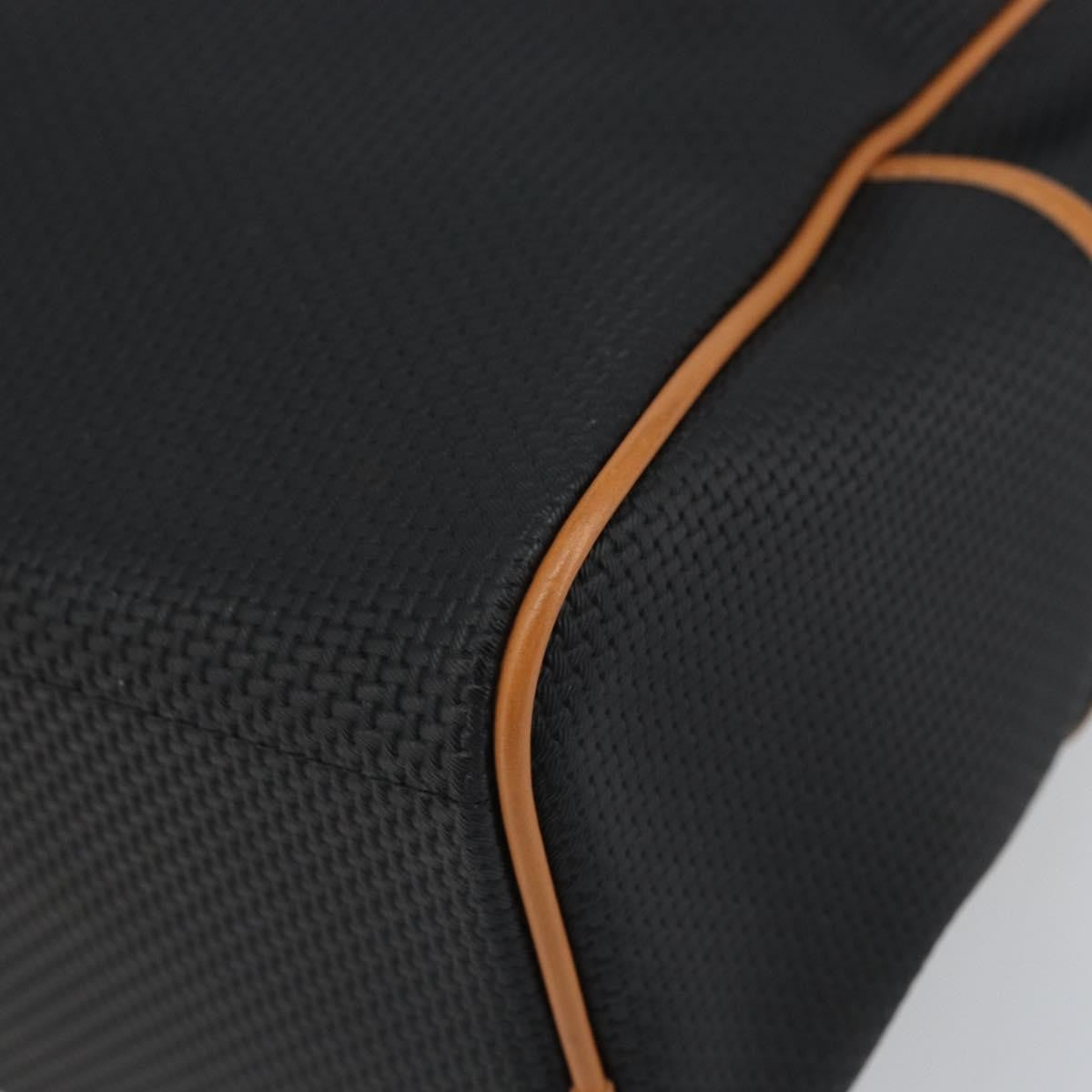 Saint Laurent Vintage Boston PVC Leather, BLACK, PVC, Handbag