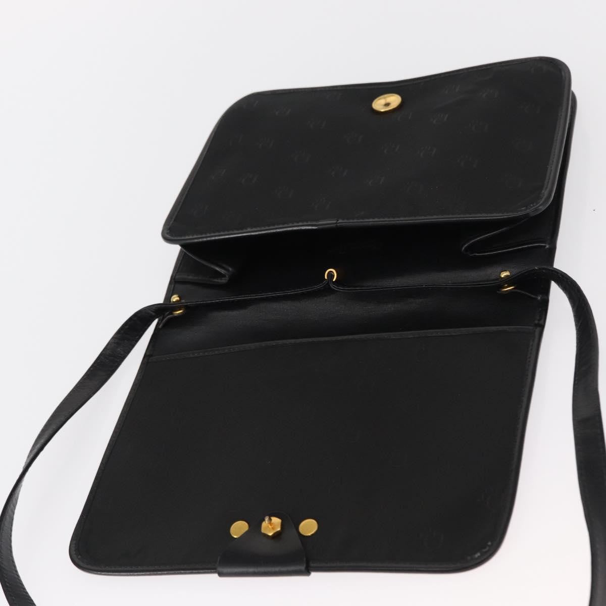 Christian Dior Vintage Shoulder Bag Nylon, BLACK, NYLON, Shoulder bag