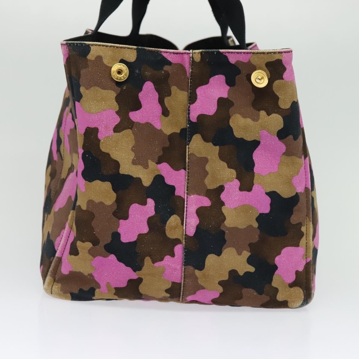 Prada Canapa Open Tote Canvas, MULTICOLOUR, CANVAS, Tote bag