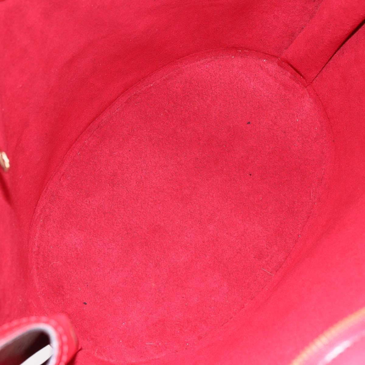 Louis Vuitton Saint Jacques Handbag Epi Leather, RED, LEATHER, Shoulder bag