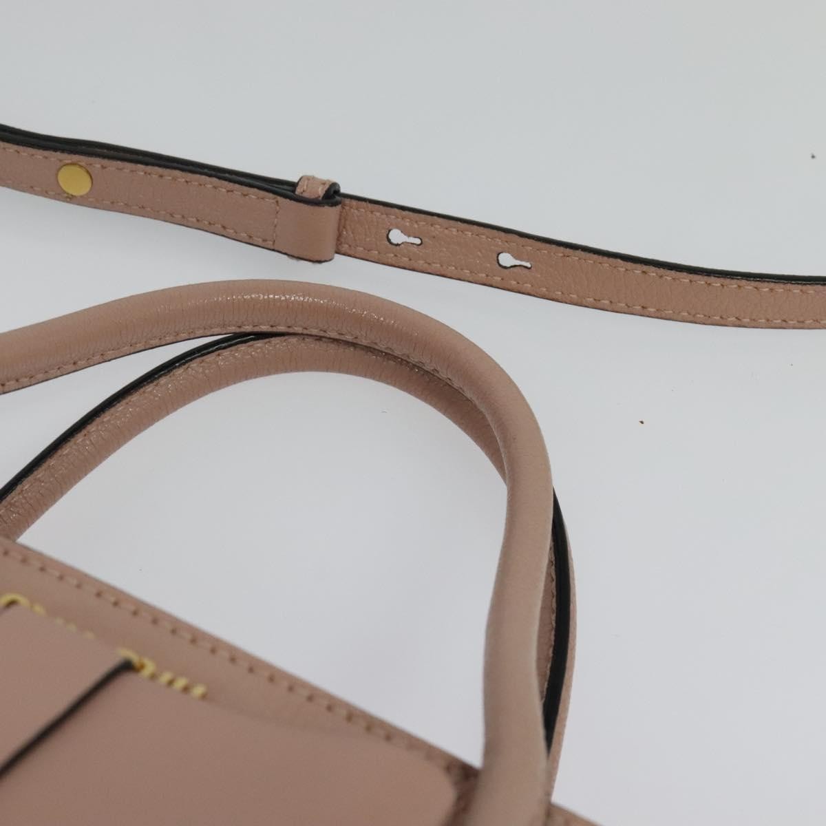 Miu Miu Madras Fiocco Bow Tote Leather, PINK, LEATHER, Tote bag