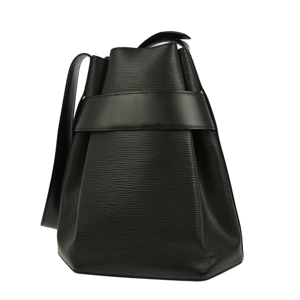 Louis Vuitton Vintage Sac d'Epaule Handbag Epi Leather, Black, Leather, Shoulder Bag