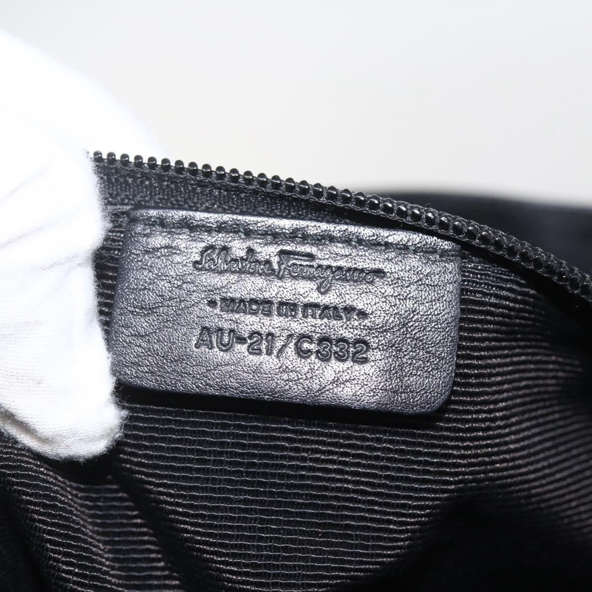 Salvatore Ferragamo Vintage Tote bag Patent Leather, BLACK, PATENT_LEATHER, Tote bag