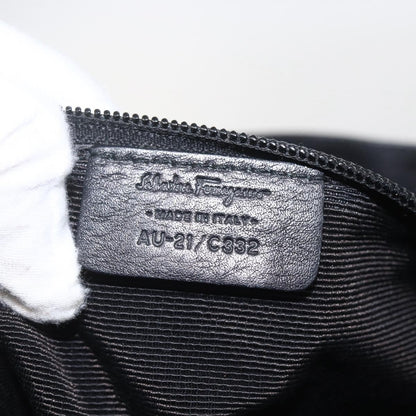 Salvatore Ferragamo Vintage Tote bag Patent Leather, BLACK, PATENT_LEATHER, Tote bag