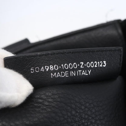 Balenciaga Everyday Carry Tote Leather, BLACK, LEATHER, Tote bag