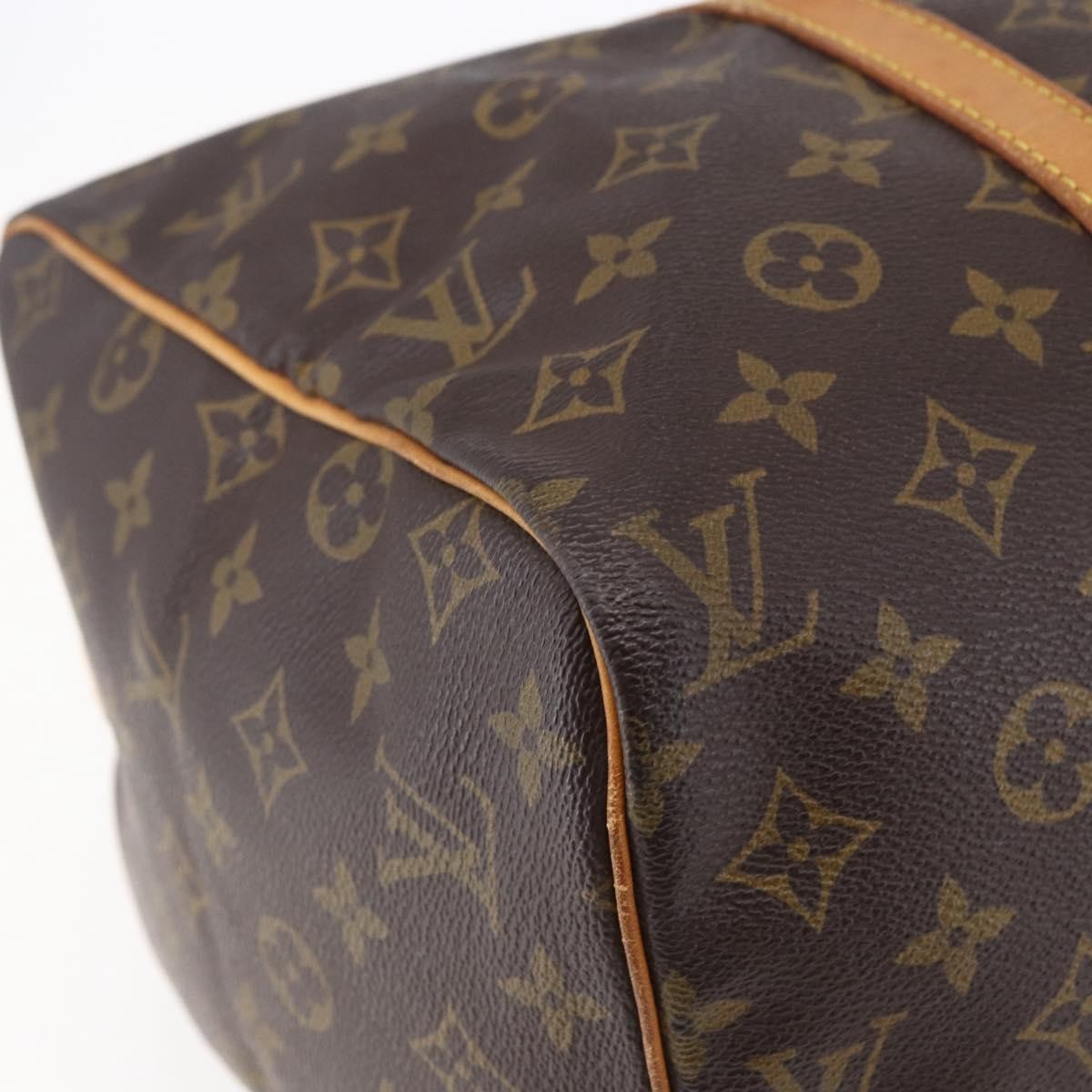 Louis Vuitton Sac Souple Handbag Monogram Canvas, BROWN, CANVAS, Travel bag