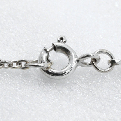 Tiffany & Co. Elsa Peretti Open Heart Pendant Necklace Sterling Silver, SILVER, SILVER, Necklace