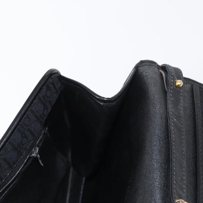 Christian Dior Vintage CD trotter Shoulder bag Canvas, BLACK, CANVAS, Shoulder bag