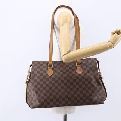 Louis Vuitton Chelsea Handbag Centenaire Damier, BROWN, CANVAS, Tote bag