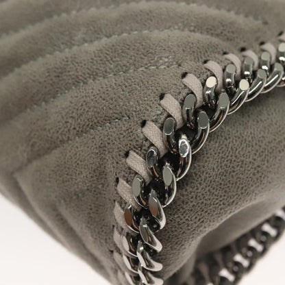 Stella McCartney Falabella Tote Suede, GRAY, SUEDE, Tote bag