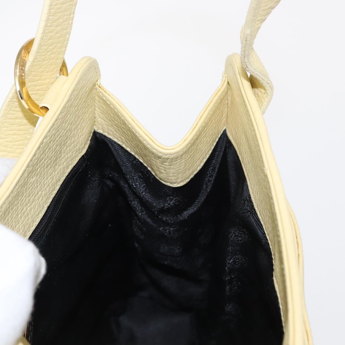 Loewe Vintage Shoulder Bag Leather, YELLOW, LEATHER, Shoulder bag