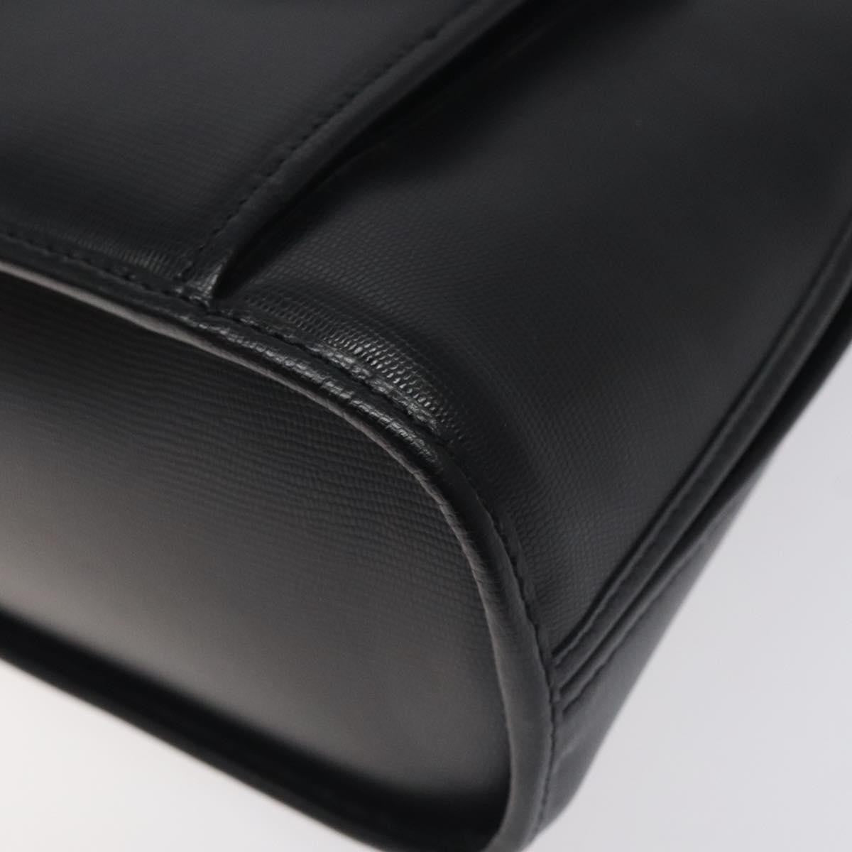 Celine Circle Logo Handbag Leather, BLACK, LEATHER, Handbag