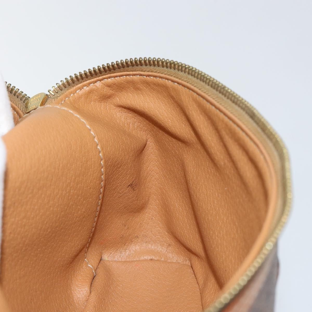 Celine Macadam Vanity Bag Canvas, BROWN, CANVAS, Clutche & pouche