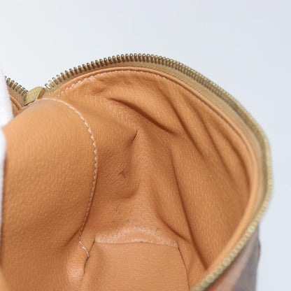 Celine Macadam Vanity Bag Canvas, BROWN, CANVAS, Clutche & pouche